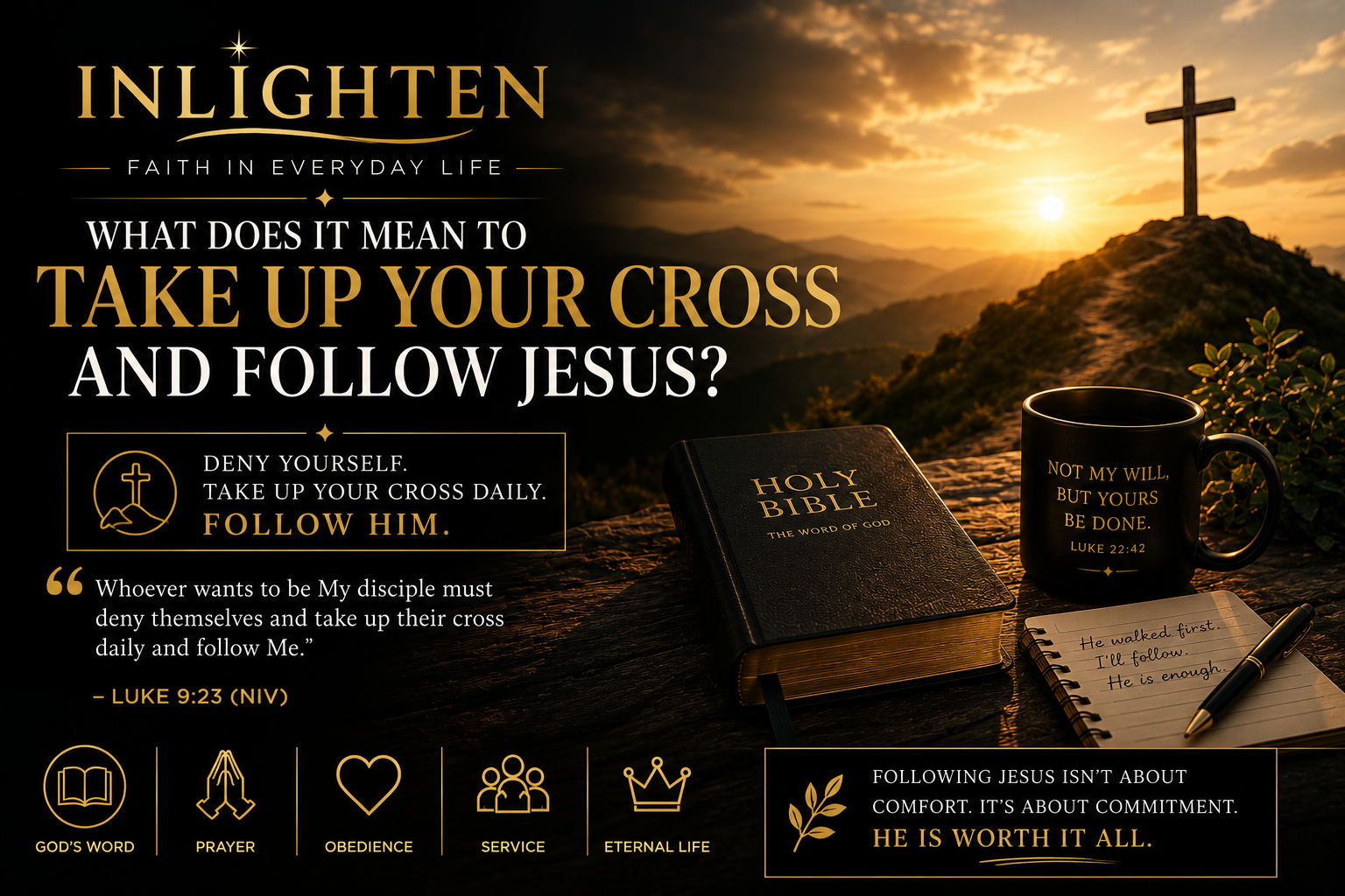 What Does It Mean to Take Up Your Cross and Follow Jesus?