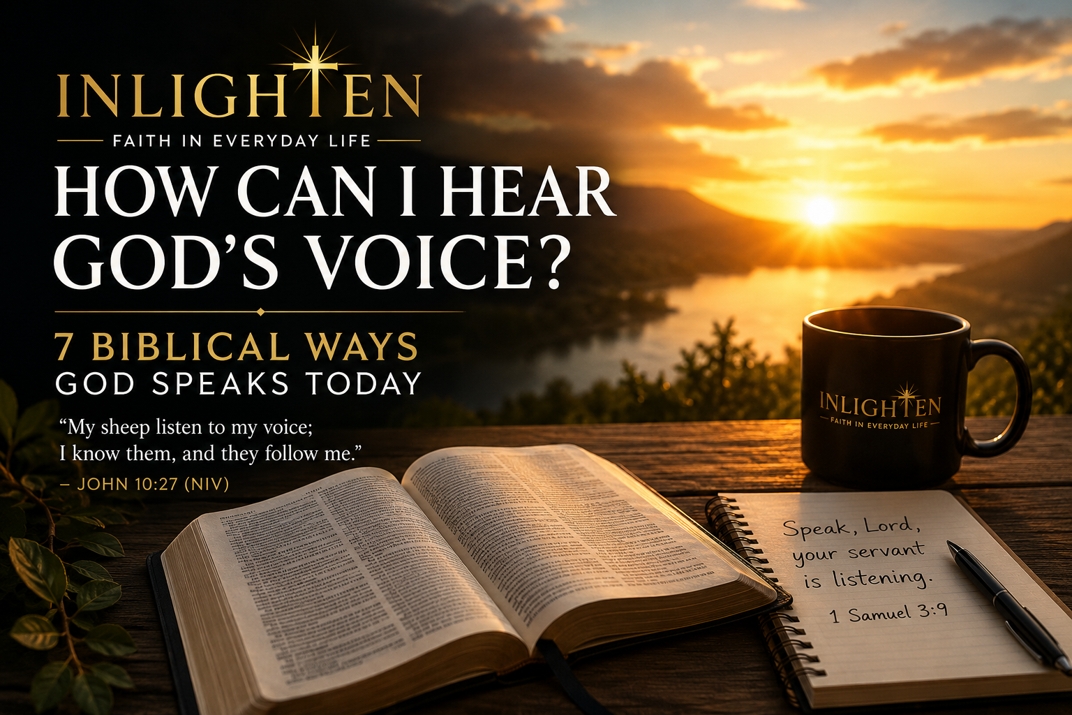 How Can I Hear God's Voice? 7 Biblical Ways God Speaks Today